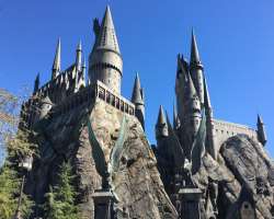 The universal is famed for providing the real-life experience of their favourite movie scenes like the movie Harry Potter scene of Hogwarts castle is 